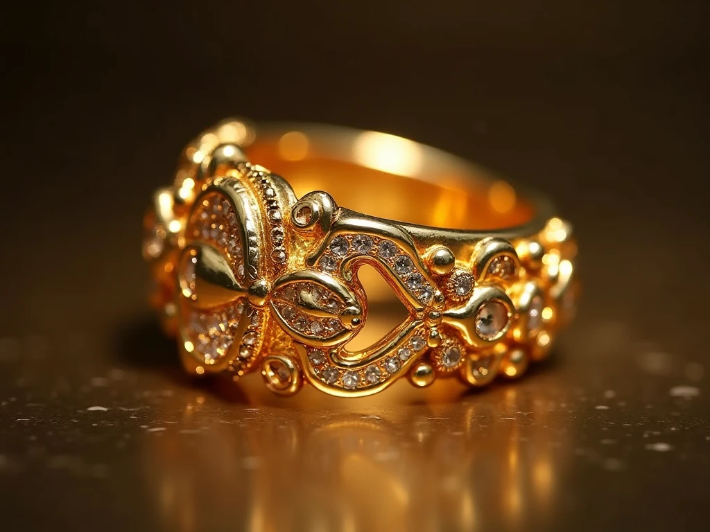 Gouden ring uit de collectie van Prexalonax