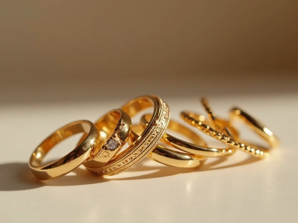 Gouden stapelringen van Prexalonax