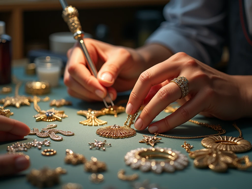 Sieraden onderhoud van Prexalonax