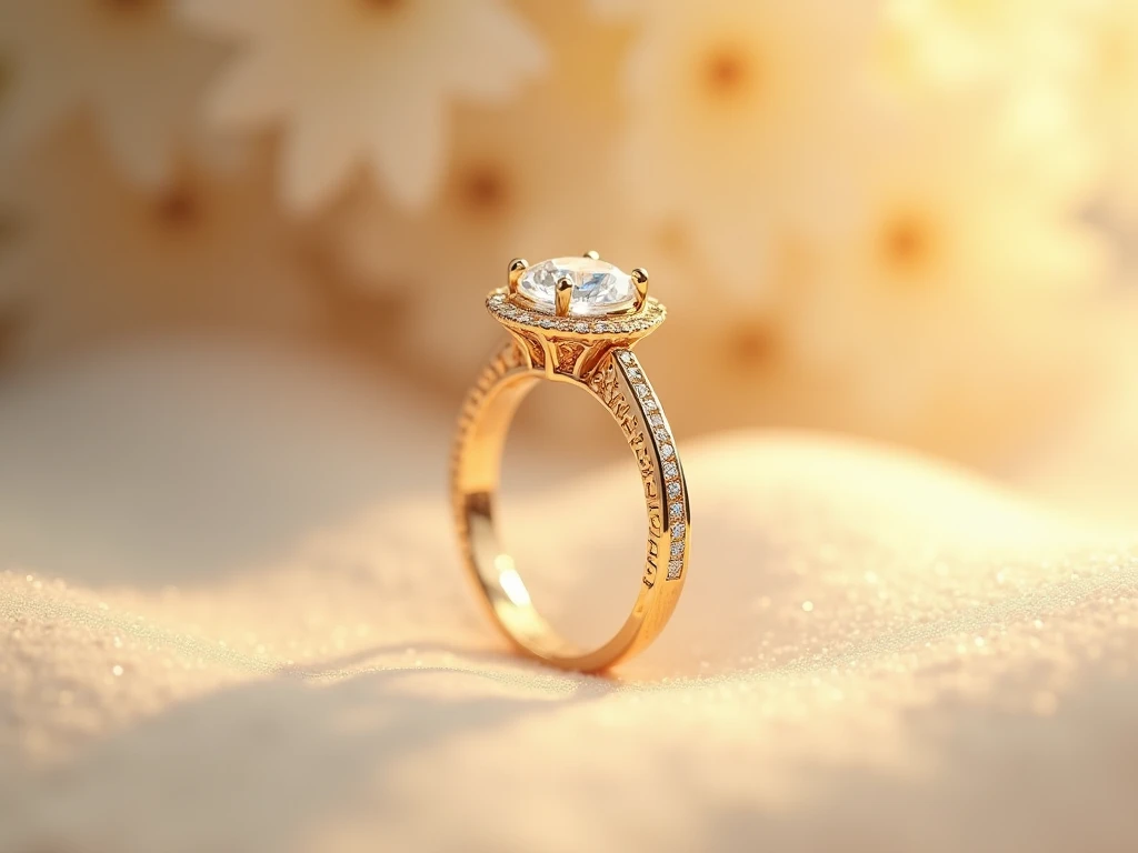 Gouden verlovingsring van Prexalonax