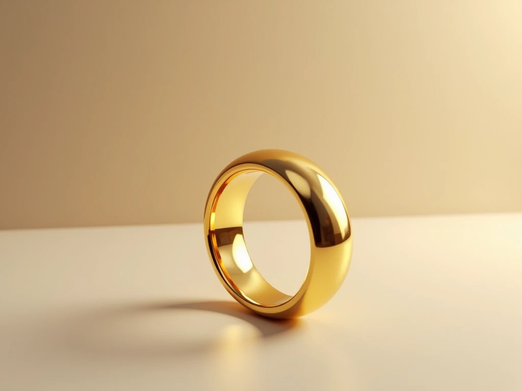 Klassieke gouden ring van Prexalonax