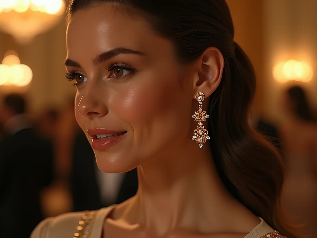 Gouden oorbellen van Prexalonax